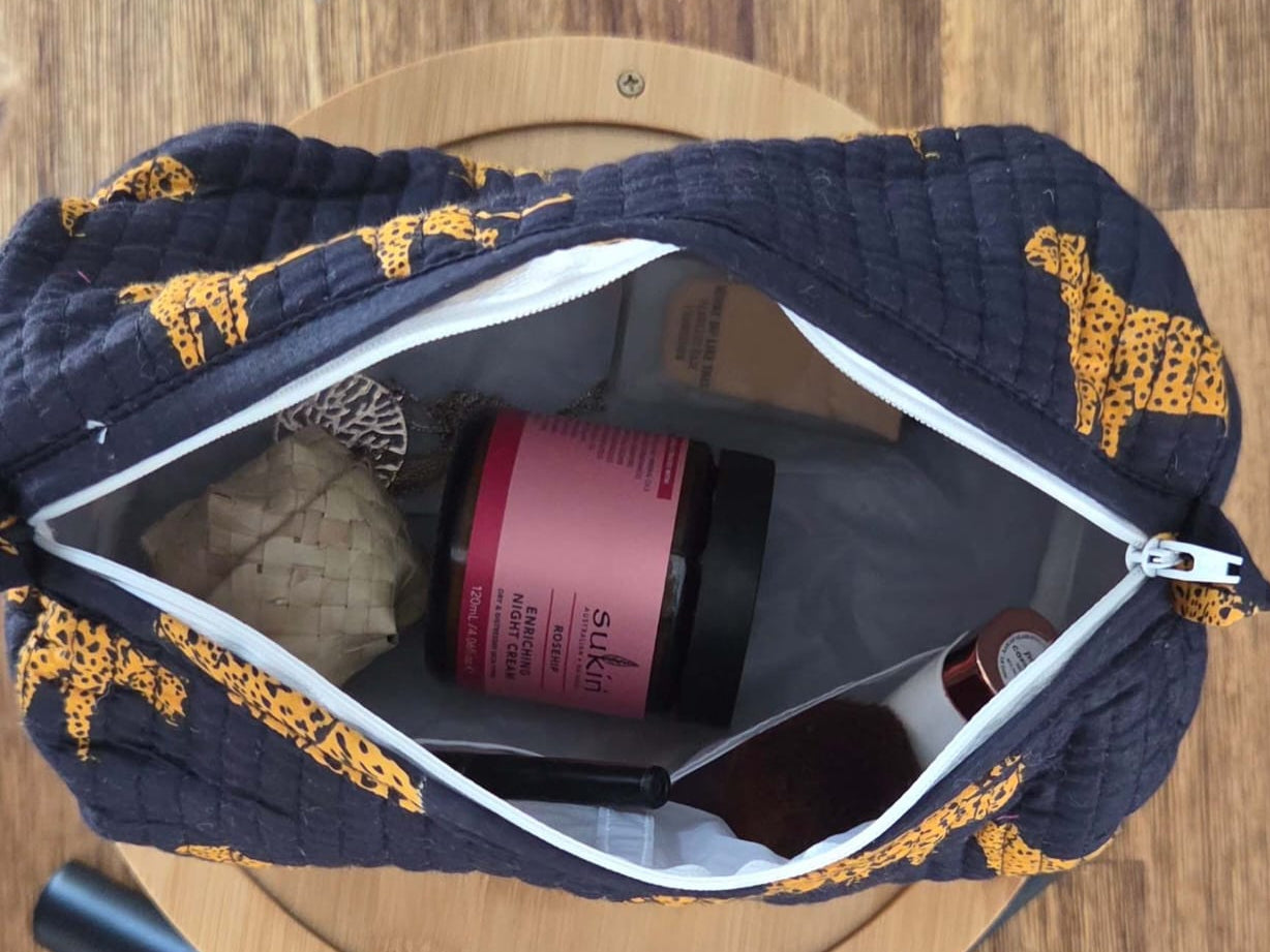 handblock printed bag