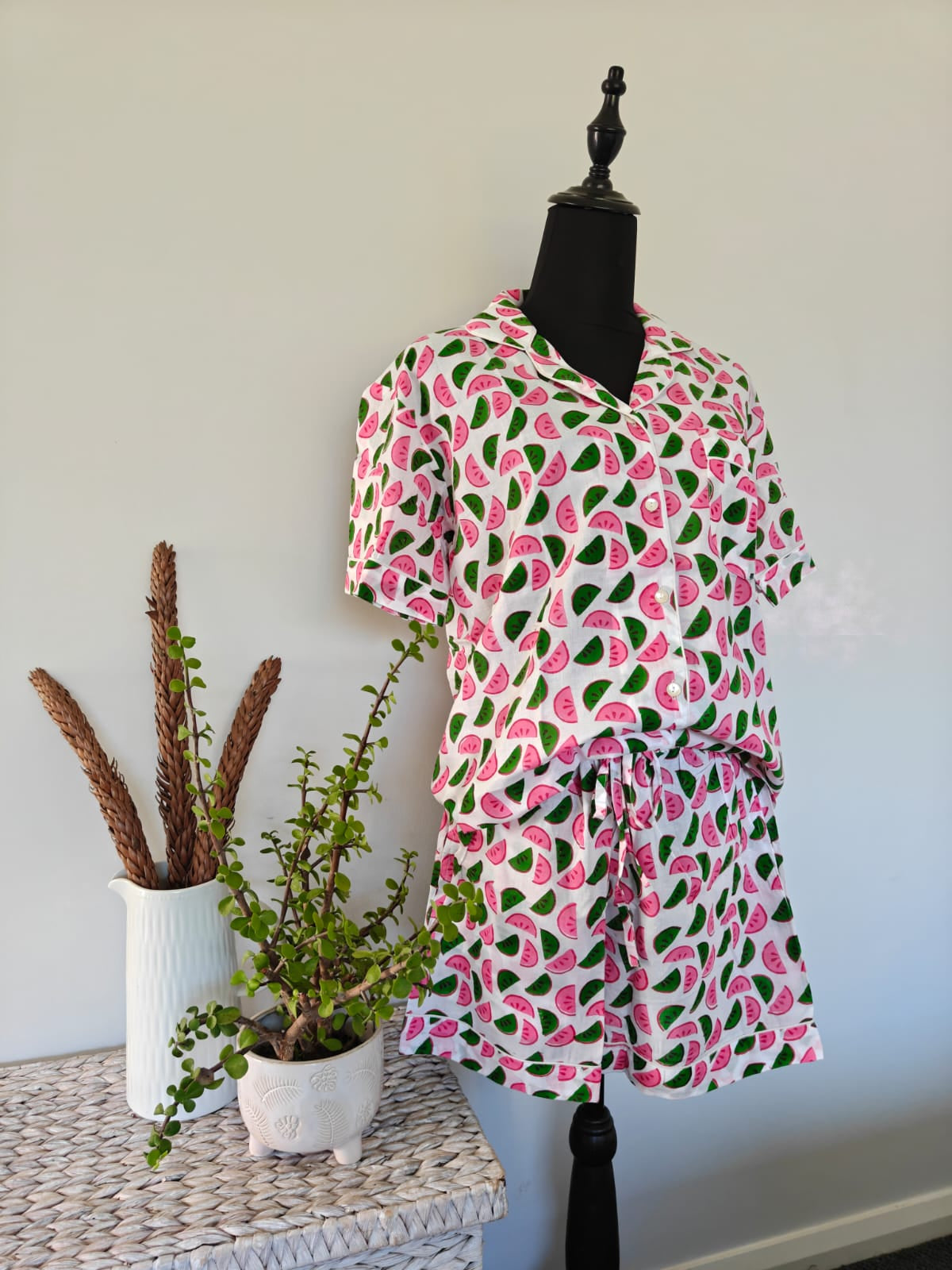 Watermelon | Unisex Cotton Pyjama Set