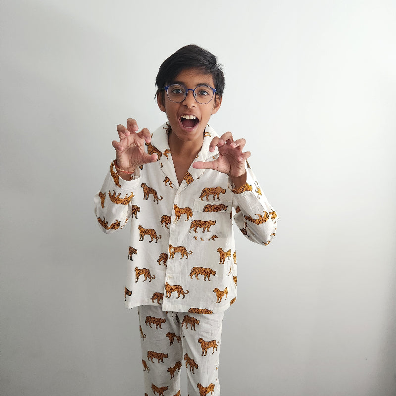 Kids PJ set Tigers