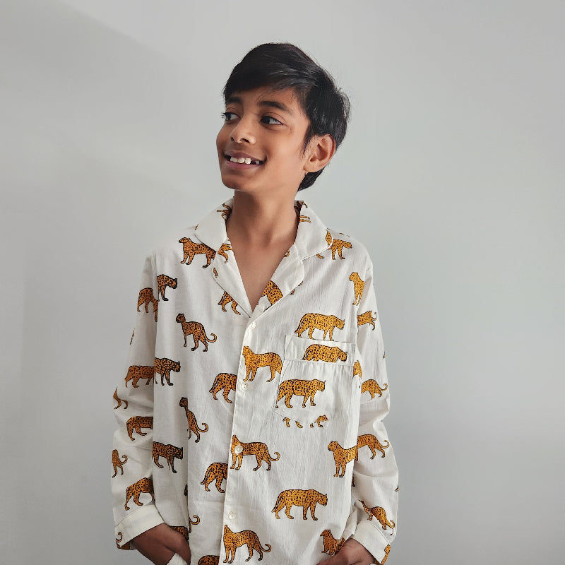 Kids PJ set Tigers