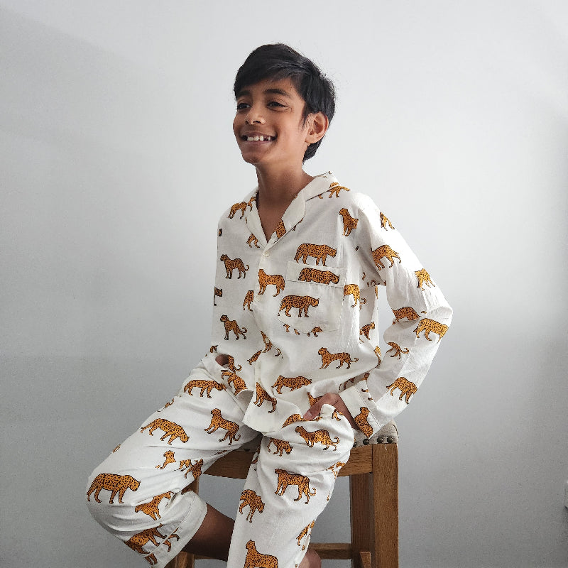 Kids PJ set Tigers