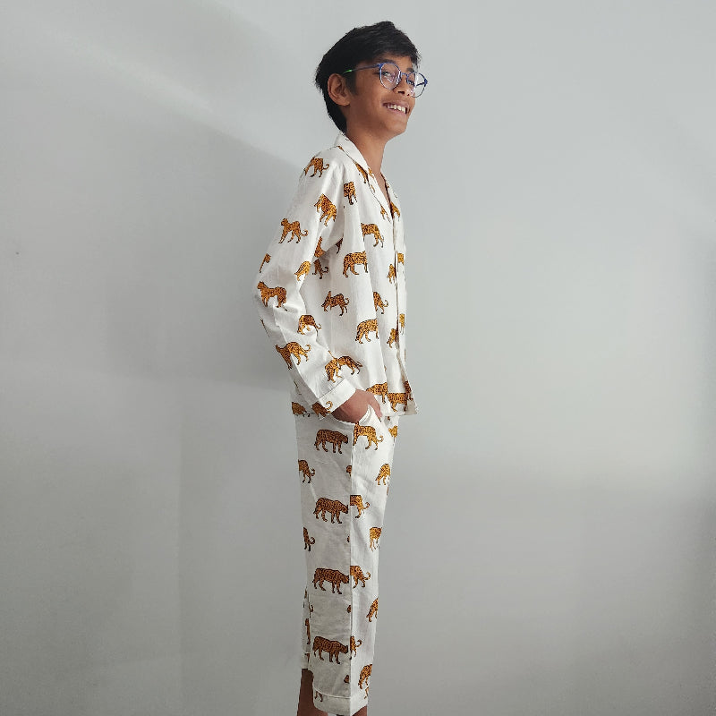 Kids PJ set Tigers