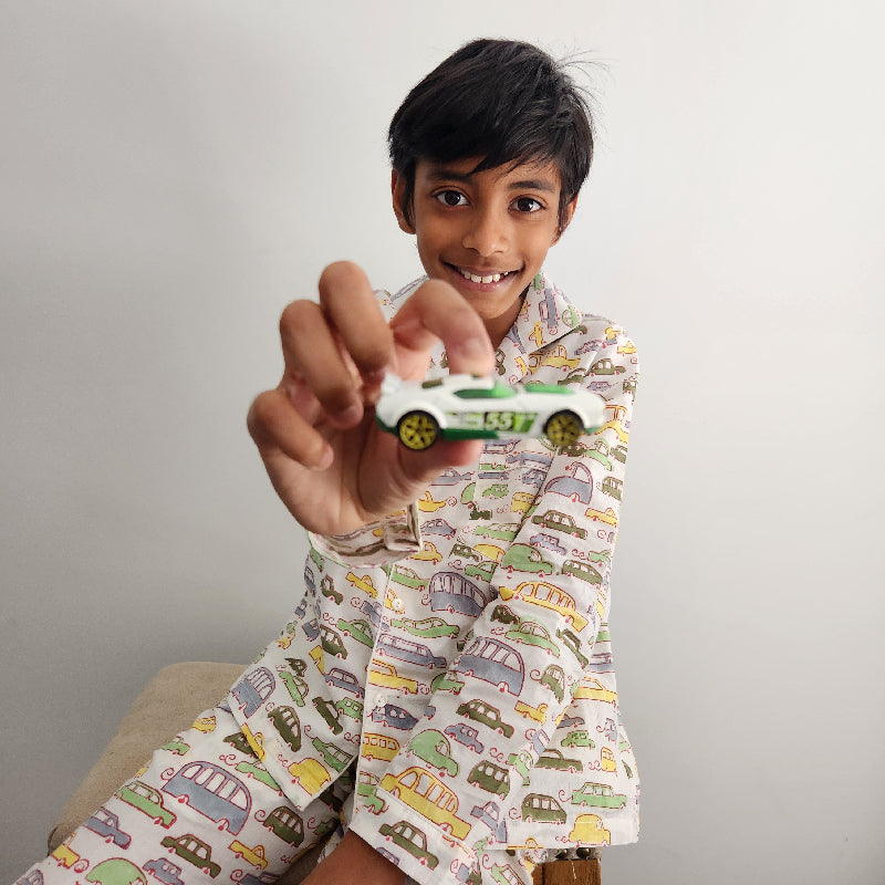 Kids PJ set Cars