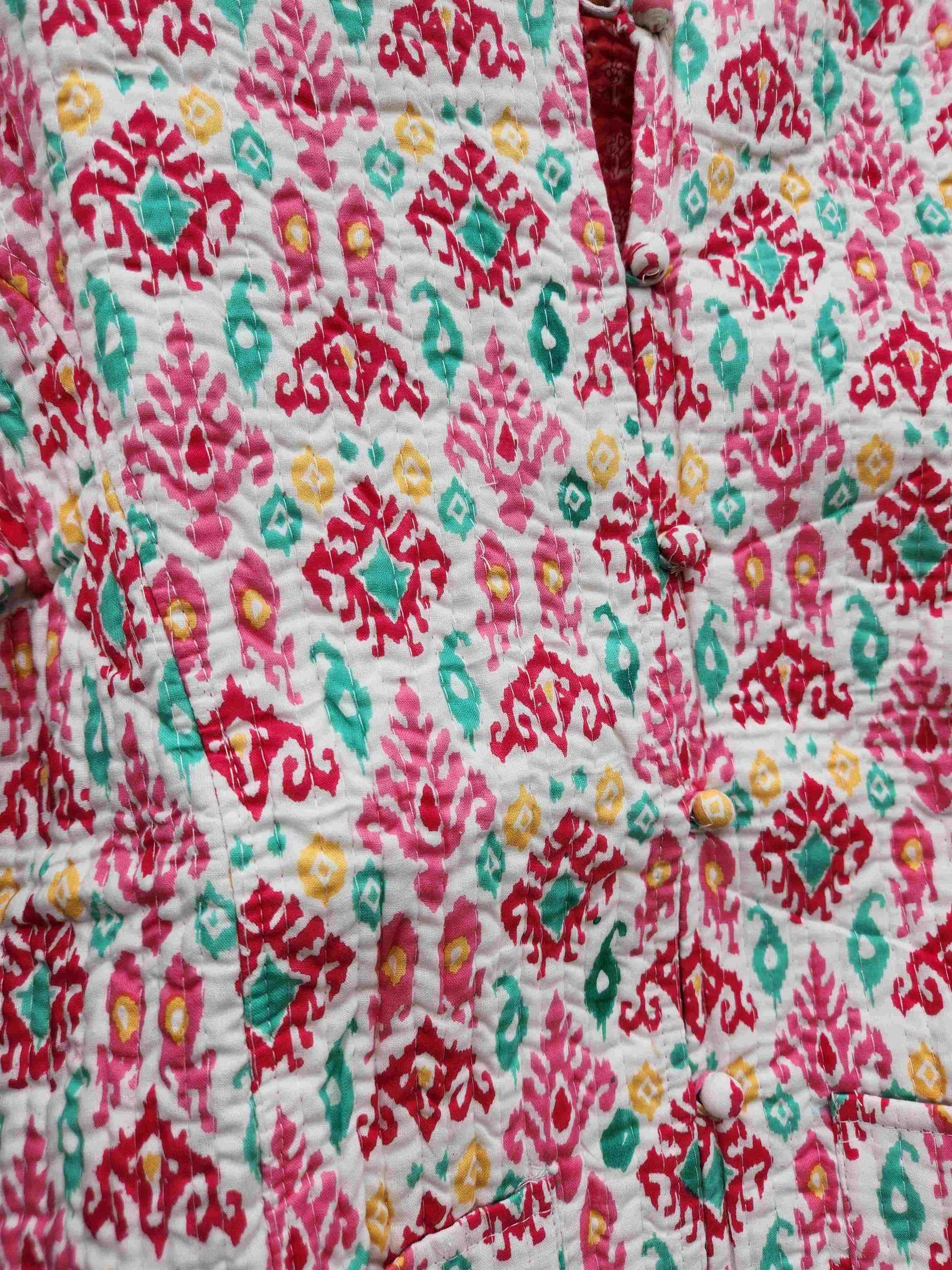 Jaanvi | Reversible Quilted Cotton Jacket