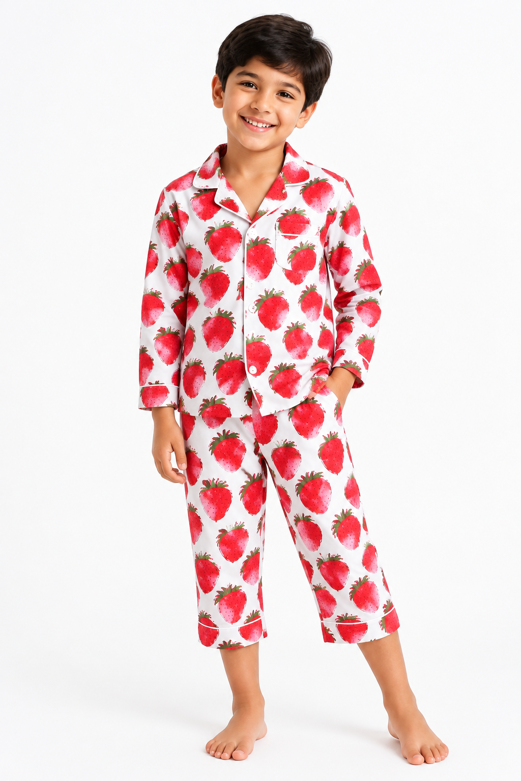 Kids PJ set Strawberry